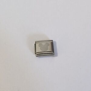 Disney Mickey Italian Link Stainless Steel Charm for Nomination Style‎ Bracelet